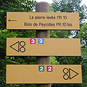 Poteau directionnel